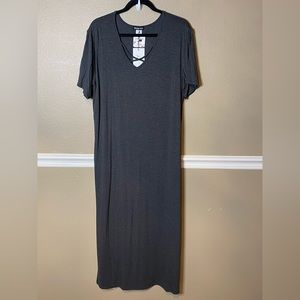 Gray Maxi